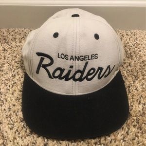 LA raiders vintage SnapBack
